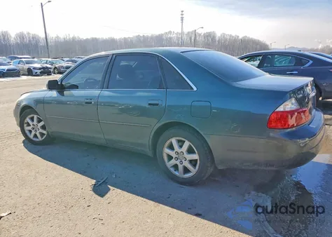2003 Toyota Avalon Xl z USA, uszkodzony, nr VIN 4T1BF28B53U291824